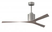 Matthews Fan Company MK-BN-OO - Molly - Ceiling Fan - Brushed Nickel Finish - Old Oak Tone Blades