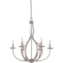 Quoizel SER5006IF - Serenity 6-Light Italian Fresco Chandelier