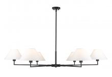 Z-Lite 744-63R-MB - 6 Light Chandelier