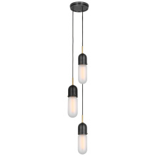Visual Comfort & Co. Signature Collection TOB 5646BZ/HAB-FG-3 - Junio 3-Light Pendant