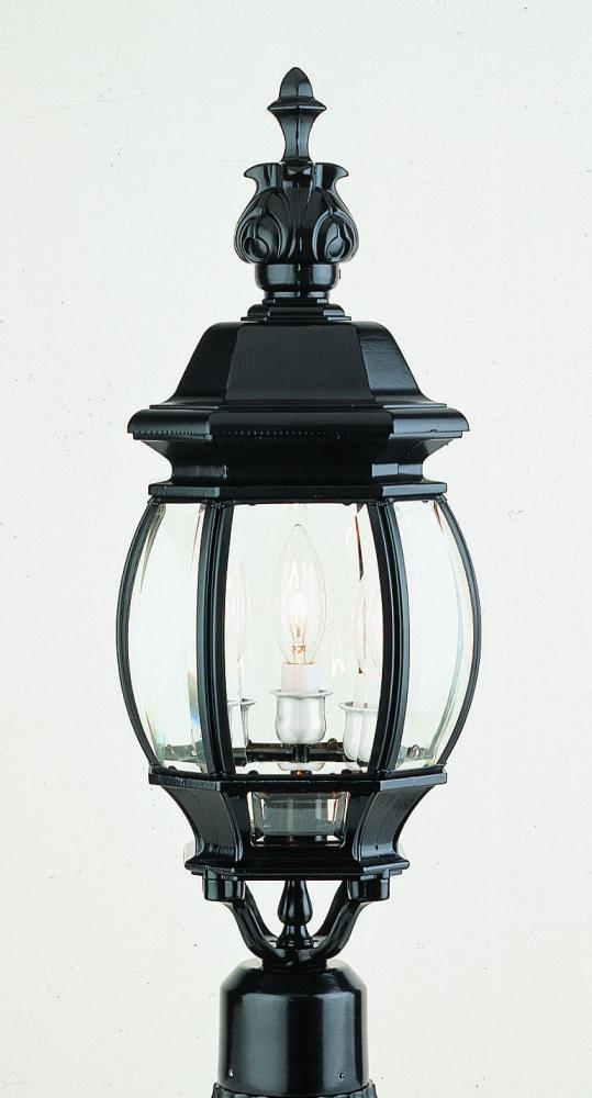 Parsons 3-Light Traditional French-inspired Post Mount Lantern Head