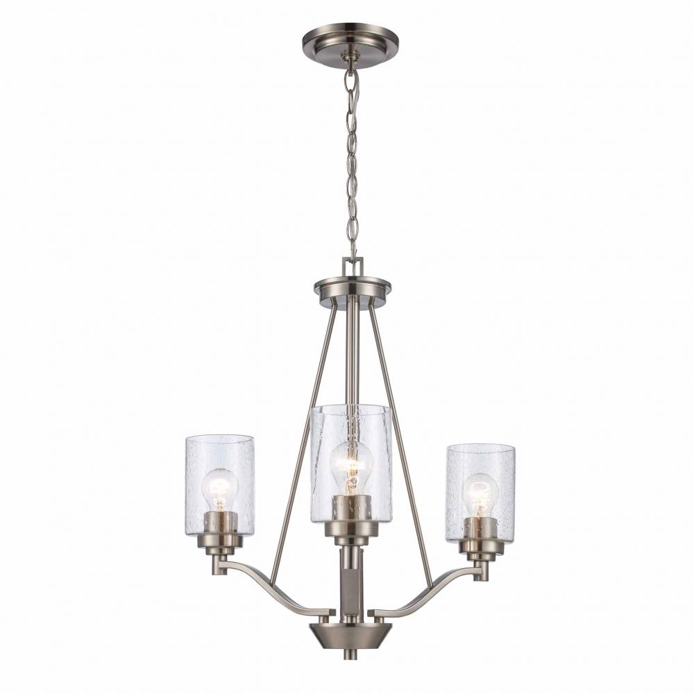 3LT CHANDELIER-DOUBLE DISK-BN-