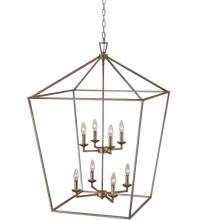 Trans Globe 10265 ASL - 8LT PENDANT-XL-BIRD CAGE-ASL