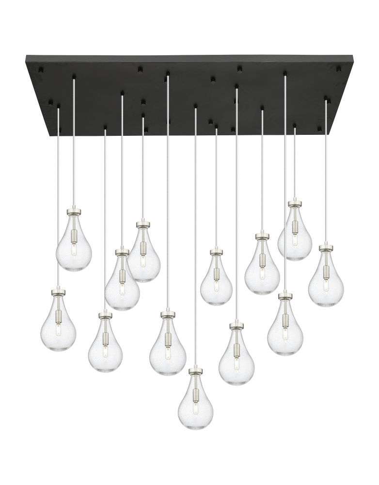 Owego - 13 Light - 54 inch - Brushed Satin Nickel - Multi Pendant
