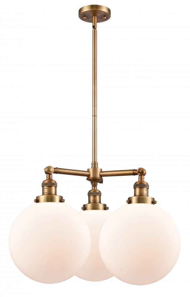 Beacon - 3 Light - 24 inch - Brushed Brass - Stem Hung - Chandelier