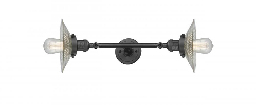 Halophane - 2 Light - 9 inch - Oil Rubbed Bronze - Adjustable Bath Vanity Light