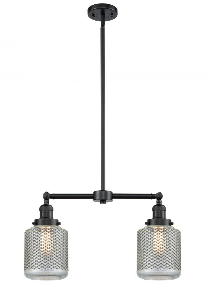 Stanton - 2 Light - 23 inch - Oil Rubbed Bronze - Stem Hung - Adjustable Island Light