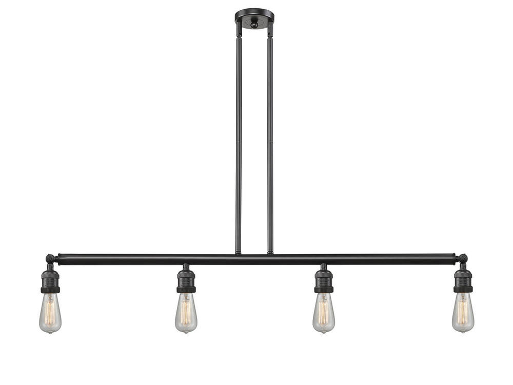 Bare Bulb - 4 Light - 48 inch - Oil Rubbed Bronze - Stem Hung - Island Light