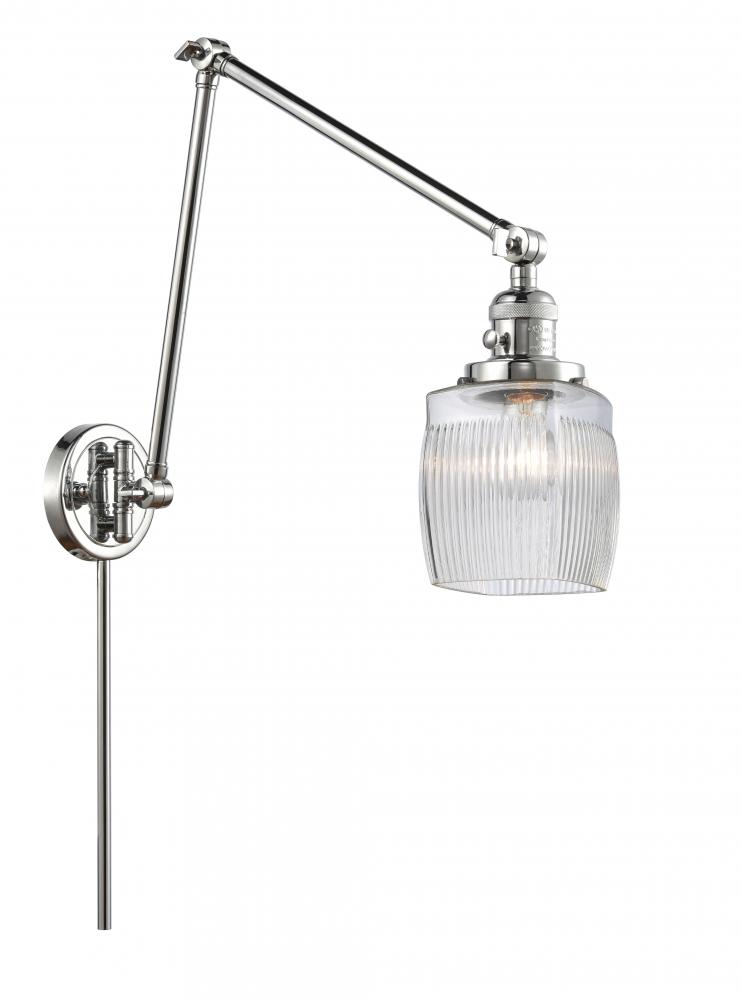Colton - 1 Light - 8 inch - Polished Chrome -Adjustable Swing Arm
