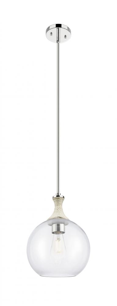 Astor - 1 Light - 10 inch - Polished Nickel - Mini Pendant