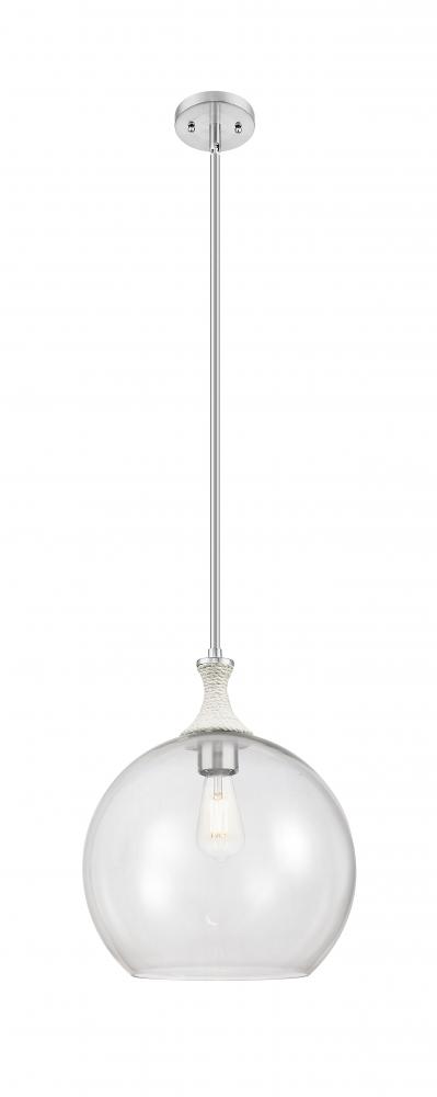 Astor - 1 Light - 14 inch - Brushed Satin Nickel - Pendant