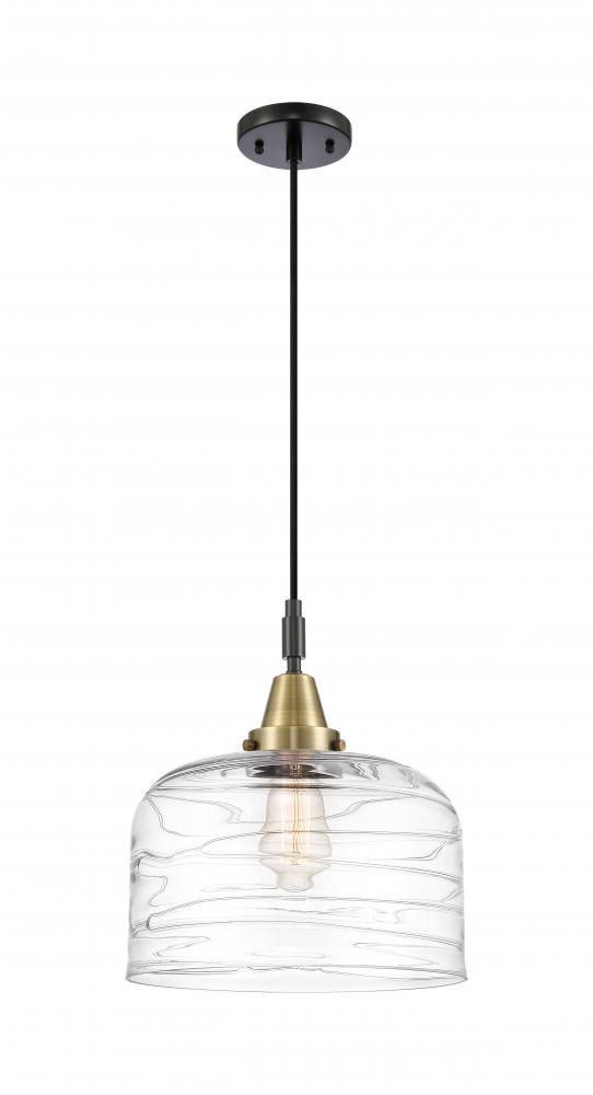 Bell - 1 Light - 12 inch - Black Antique Brass - Mini Pendant