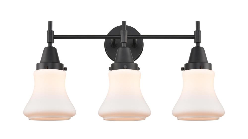 Bellmont - 3 Light - 24 inch - Matte Black - Bath Vanity Light