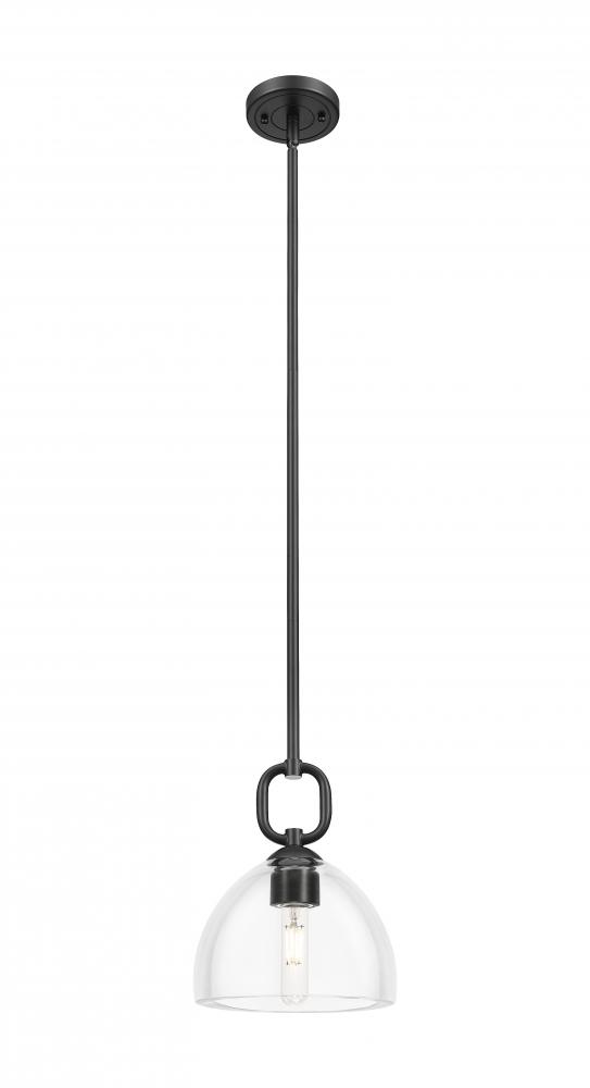Hudson - 1 Light - 8 inch - Matte Black - Mini Pendant