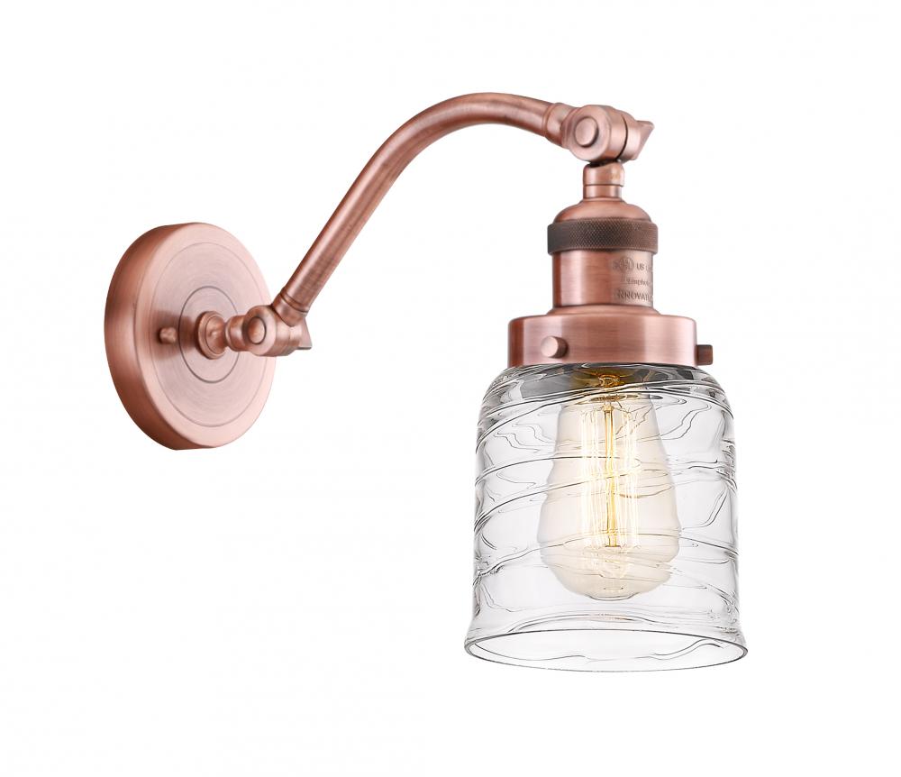 Bell - 1 Light - 5 inch - Antique Copper - Adjustable Sconce