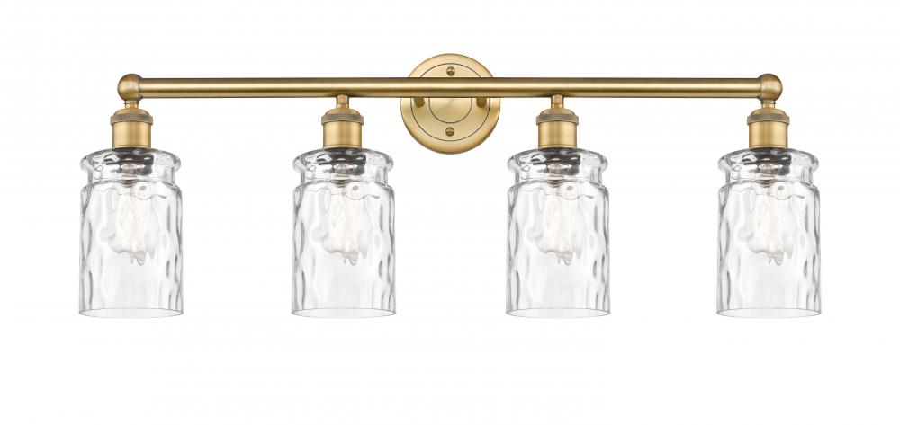 Candor - 4 Light - 32 inch - Brushed Brass - Bath Vanity Light