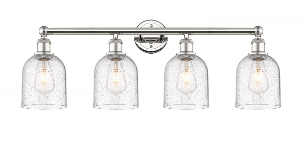 Bella - 4 Light - 33 inch - Polished Nickel - Bath Vanity Light