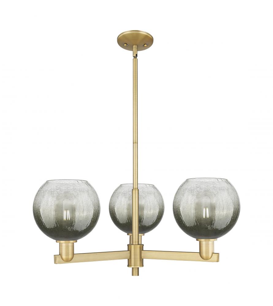 Brookhaven Globe - 3 Light - 18 inch - Brushed Brass - Pendant