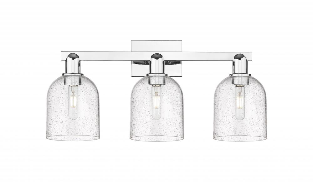 Bella - 3 Light - 25 inch - Polished Chrome - Bath Vanity Light