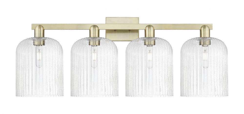 Bridal Veil - 4 Light - 35 inch - Antique Brass - Bath Vanity Light
