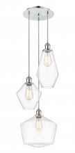 Innovations Lighting 113B-3P-PC-G652-MU - Cindyrella - 3 Light - 17 inch - Polished Chrome - Cord hung - Multi Pendant