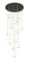 Innovations Lighting 132BK-451-1P-CB-G451-4GWH - Owego - 13 Light - 32 inch - Champagne Bronze - Multi Pendant
