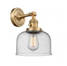 Innovations Lighting 203SW-BB-G74-LED - Bell - 1 Light - 8 inch - Brushed Brass - Adjustable Sconce