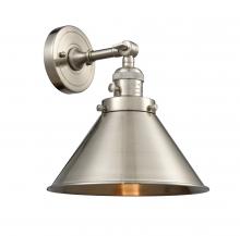 Innovations Lighting 203SW-SN-M10-SN - Briarcliff - 1 Light - 10 inch - Brushed Satin Nickel - Adjustable Sconce