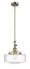 Innovations Lighting 206-AB-G694-12 - Bridgeton - 1 Light - 12 inch - Antique Brass - Stem Hung - Adjustable Mini Pendant