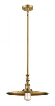 Innovations Lighting 206-BB-MFR-BB-16 - Appalachian - 1 Light - 16 inch - Brushed Brass - Stem Hung - Adjustable Mini Pendant