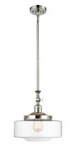 Innovations Lighting 206-PN-G692-12 - Bridgeton - 1 Light - 12 inch - Polished Nickel - Stem Hung - Adjustable Mini Pendant
