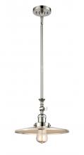 Innovations Lighting 206-PN-MFR-PN-12 - Appalachian - 1 Light - 12 inch - Polished Nickel - Stem Hung - Adjustable Mini Pendant