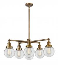 Innovations Lighting 207-6CR-BB-G202-6 - Beacon Chandelier