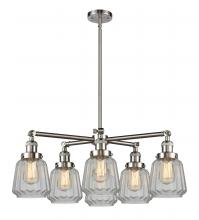 Innovations Lighting 207-6CR-SN-G142 - Chatham 6 Light Chandelier
