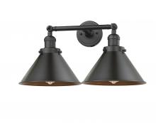 Innovations Lighting 208-OB-M10-OB - Briarcliff - 2 Light - 19 inch - Oil Rubbed Bronze - Adjustable Bath Vanity Light