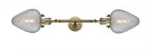 Innovations Lighting 208L-AB-G165 - Geneseo - 2 Light - 7 inch - Antique Brass - Adjustable Bath Vanity Light