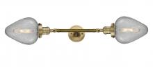 Innovations Lighting 208L-BB-G165 - Geneseo - 2 Light - 7 inch - Brushed Brass - Adjustable Bath Vanity Light