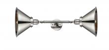 Innovations Lighting 208L-PN-M10-PN - Briarcliff - 2 Light - 10 inch - Polished Nickel - Adjustable Bath Vanity Light