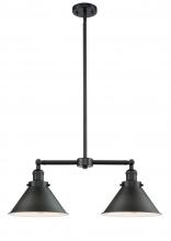 Innovations Lighting 209-OB-M10-OB - Briarcliff - 2 Light - 21 inch - Oil Rubbed Bronze - Stem Hung - Adjustable Island Light