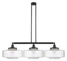 Innovations Lighting 213-BK-G692-16 - Bridgeton - 3 Light - 50 inch - Matte Black - Stem Hung - Adjustable Island Light