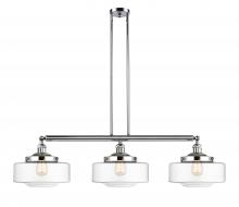 Innovations Lighting 213-PC-G692-12 - Bridgeton - 3 Light - 44 inch - Polished Chrome - Stem Hung - Adjustable Island Light