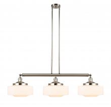 Innovations Lighting 213-PN-G691-12 - Bridgeton - 3 Light - 44 inch - Polished Nickel - Stem Hung - Adjustable Island Light