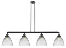 Innovations Lighting 214-OB-G222 - Seneca Falls - 4 Light - 51 inch - Oil Rubbed Bronze - Stem Hung - Island Light