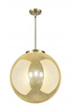 Innovations Lighting 221-3S-AB-G208-18 - Beacon - 3 Light - 18 inch - Antique Brass - Stem hung - Pendant
