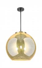Innovations Lighting 221-3S-BAB-G128-18 - Athens - 3 Light - 18 inch - Black Antique Brass - Stem hung - Pendant