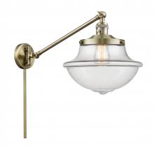 Innovations Lighting 237-AB-G542 - Oxford - 1 Light - 12 inch - Antique Brass -Adjustable Swing Arm