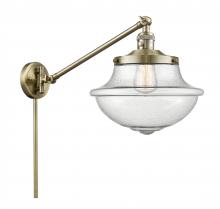 Innovations Lighting 237-AB-G544 - Oxford - 1 Light - 12 inch - Antique Brass -Adjustable Swing Arm