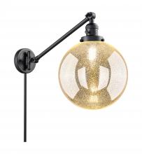 Innovations Lighting 237-BK-G208-10 - Beacon - 1 Light - 10 inch - Matte Black -Adjustable Swing Arm