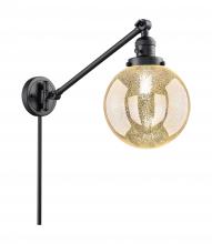 Innovations Lighting 237-BK-G208-8 - Beacon - 1 Light - 8 inch - Matte Black -Adjustable Swing Arm