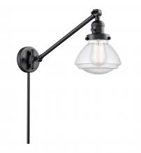 Innovations Lighting 237-BK-G324 - Olean - 1 Light - 9 inch - Matte Black -Adjustable Swing Arm